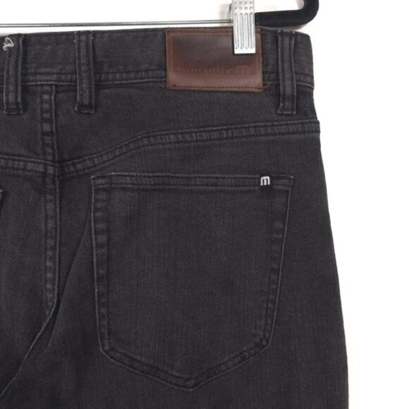 TRAVIS MATHEW Men's Jeans Black Size 32 Stretch Cotton - Picture 9 of 11